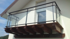 Garde-corps Athys Verre Portalier Sainte-Eulalie